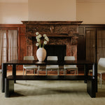 Para Dining Table Large - Black 9 - a - FURNITURE - dining table - round Moe's Furniture