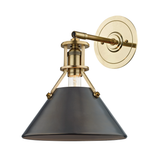 METAL NO.2 Wall Sconce by Mark D. Sikes LIGHTING - sconce Hudson Valley Lighting Old Bronze