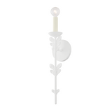 Florian Wall Sconce sconce Hudson Valley Lighting Gesso White