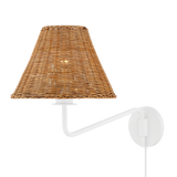 Issa Plug In Wall Sconce - Rug & Weave
