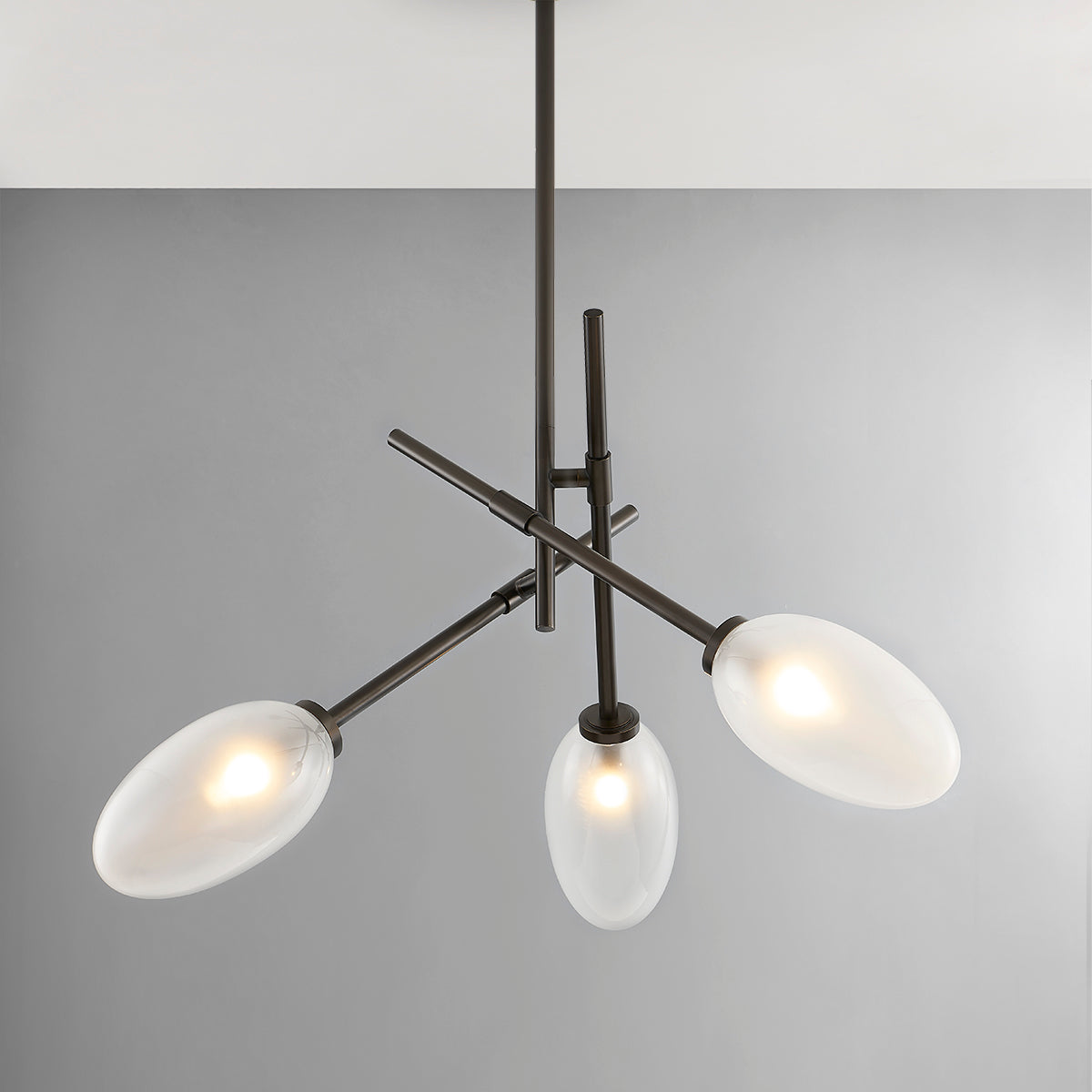 Alberton Chandelier LIGHTING - chandelier Hudson Valley Lighting Black Brass
