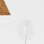 Issa Plug In Wall Sconce - Rug & Weave