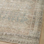 Angela Rose x Loloi Aubrey Jade/ Natural Rug 0-RUGS Loloi