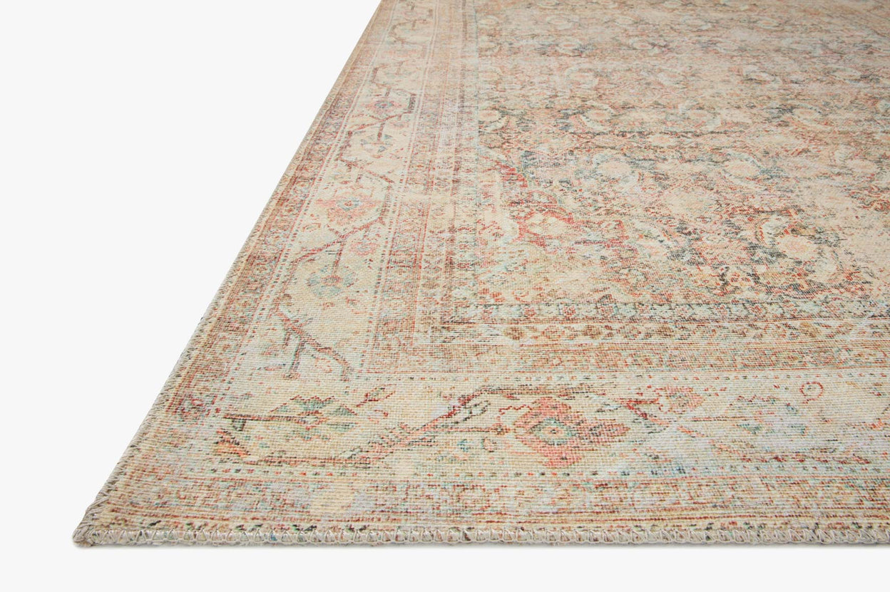 Loloi Adrian Natural / Apricot Rug 1-RUGS-patterned Loloi
