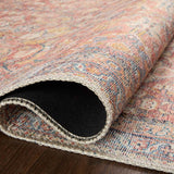 Loloi Adrian Rust / Denim Rug 2-RUGS-patterned Loloi