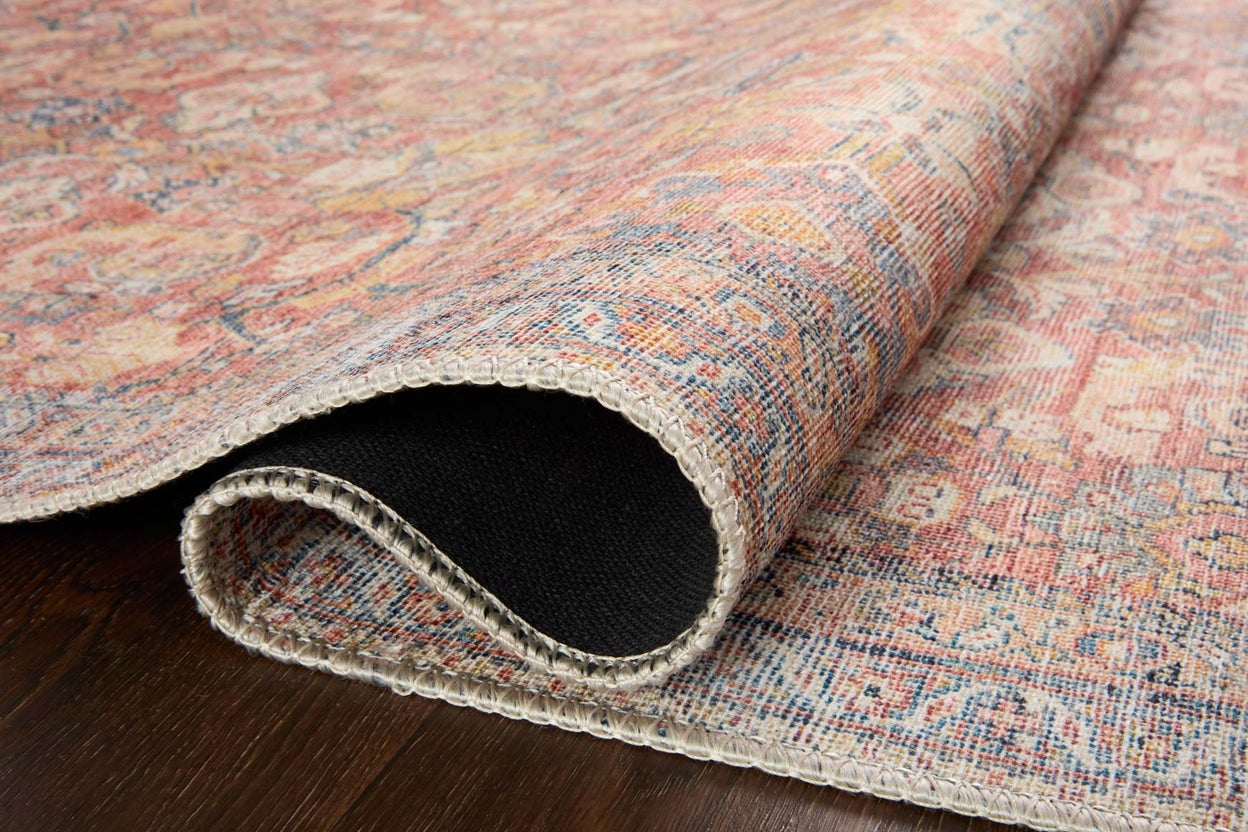 Loloi Adrian Rust / Denim Rug 2-RUGS-patterned Loloi
