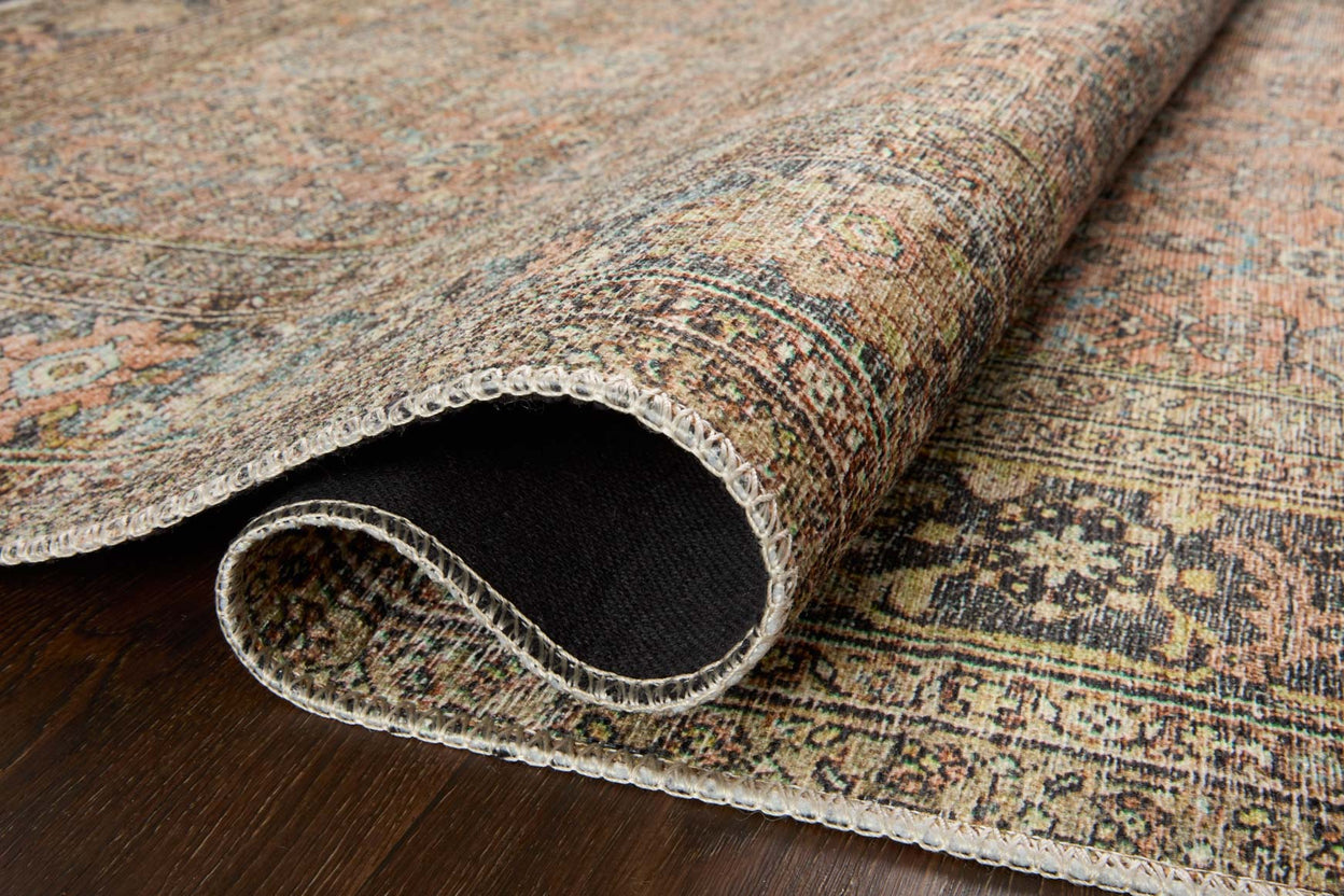 OVERSTOCK RUG - Loloi Adrian Terracotta / Multi Rug - 2'6" x 7'6" IN STORE - Sale Rugs Loloi