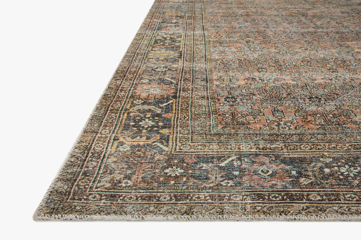 OVERSTOCK RUG - Loloi Adrian Terracotta / Multi Rug - 2'6" x 7'6" IN STORE - Sale Rugs Loloi