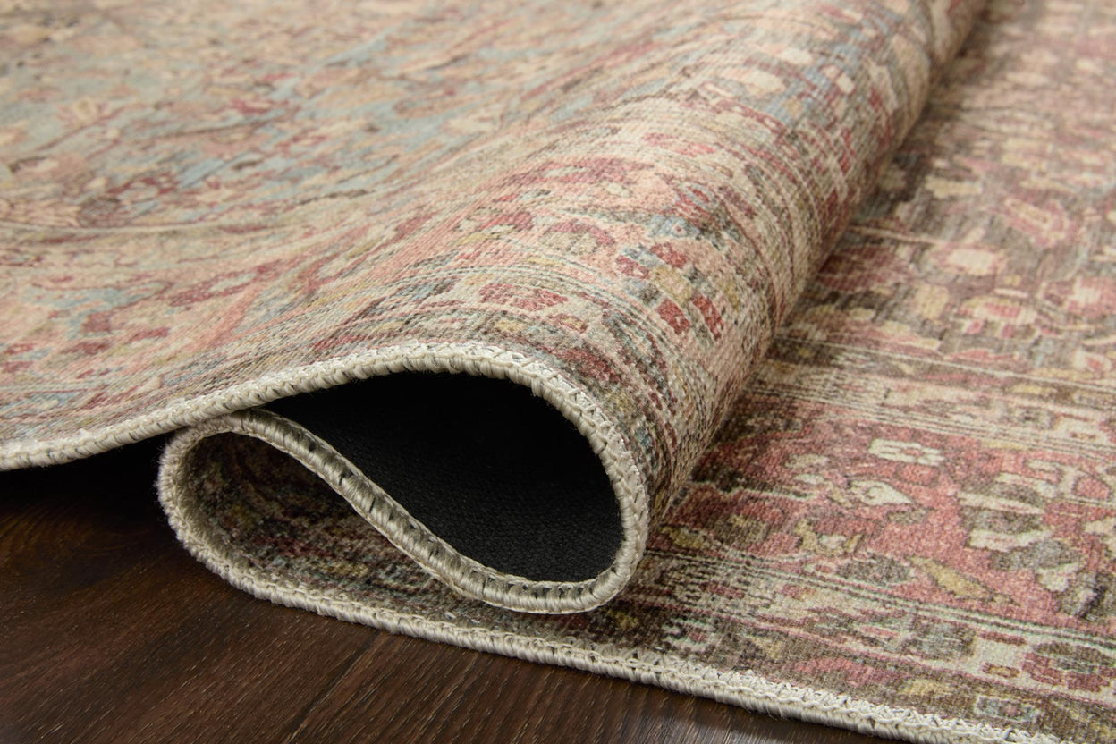 Loloi Adrian Ocean / Clay Rug 0-RUGS-patterned Loloi
