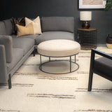 Loloi Roman Ivory / Granite Rug RUGS - wool Loloi