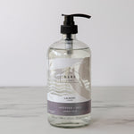 Lavender & Sage Laundry Detergent In Glass Bottle laundry detergent The Bare Home (DYA)