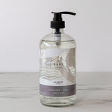 Lavender & Sage Laundry Detergent In Glass Bottle laundry detergent The Bare Home (DYA)
