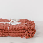 Waffle Throw Blanket - Rug & Weave