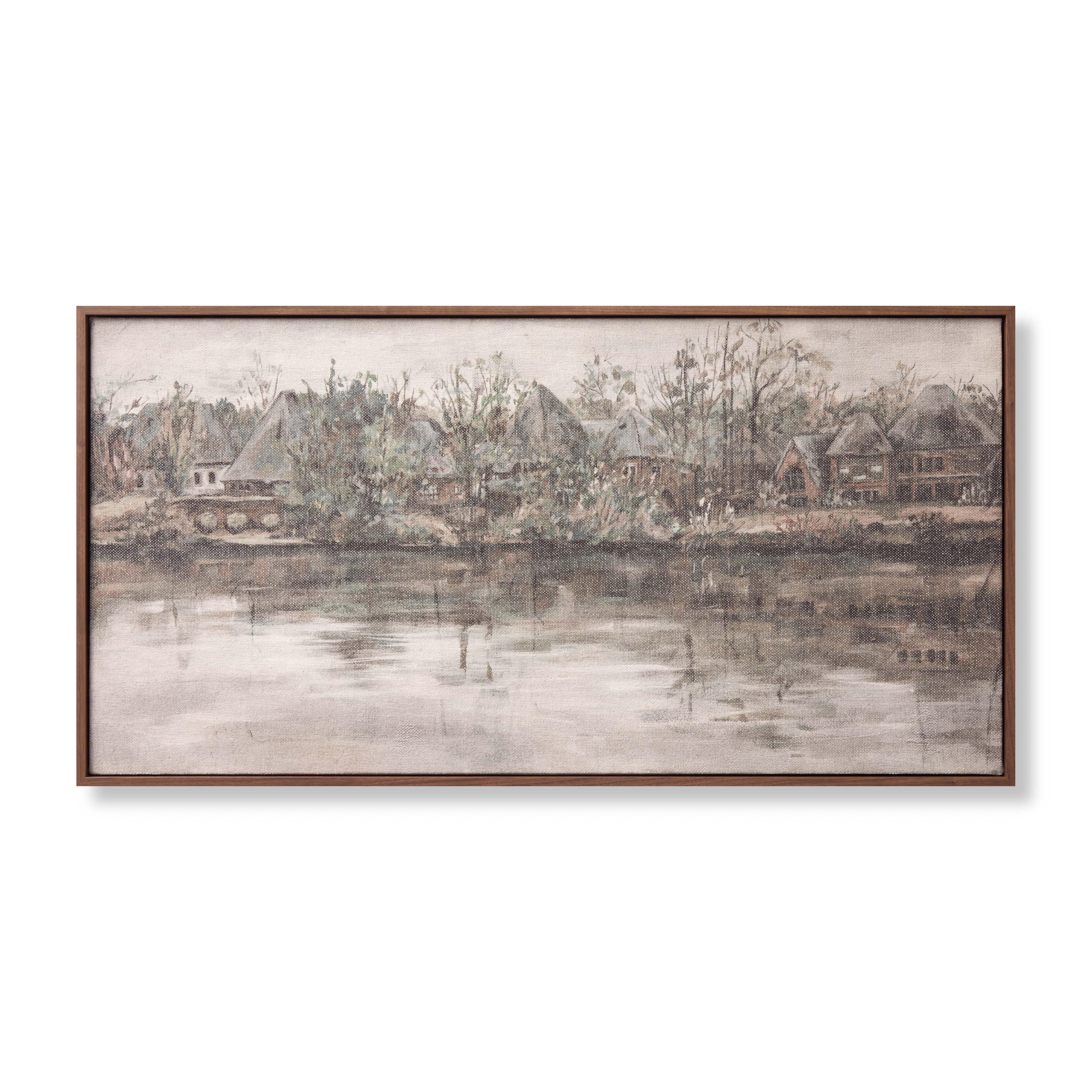 Amber Lewis x Loloi Lake Valley Multi Wall Art ARTWORK - framed print Loloi