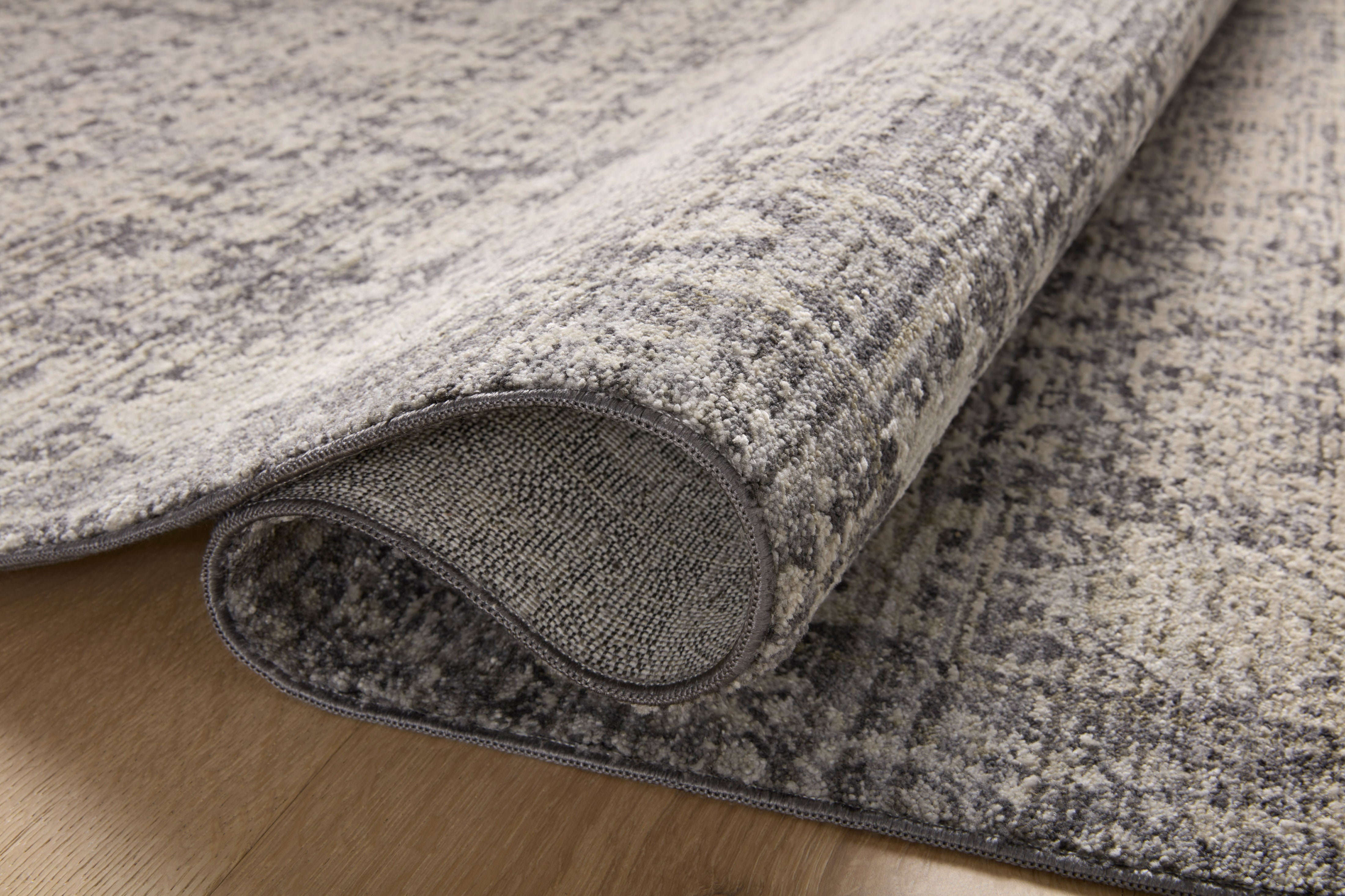 Amber Lewis x Loloi Alie Charcoal / Dove - Rug & Weave