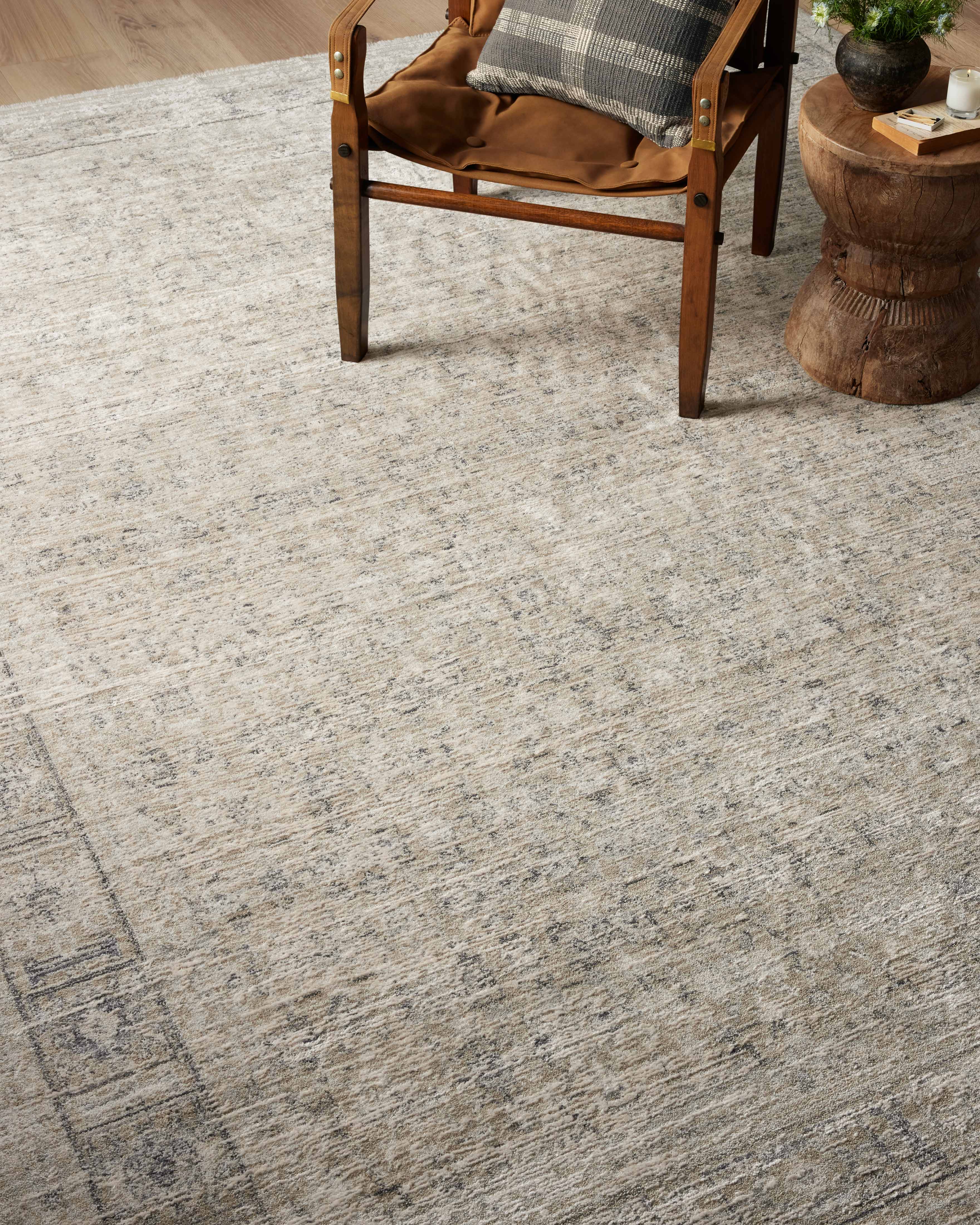 Amber Lewis x Loloi Alie Taupe / Dove 0-patterned rugs Loloi