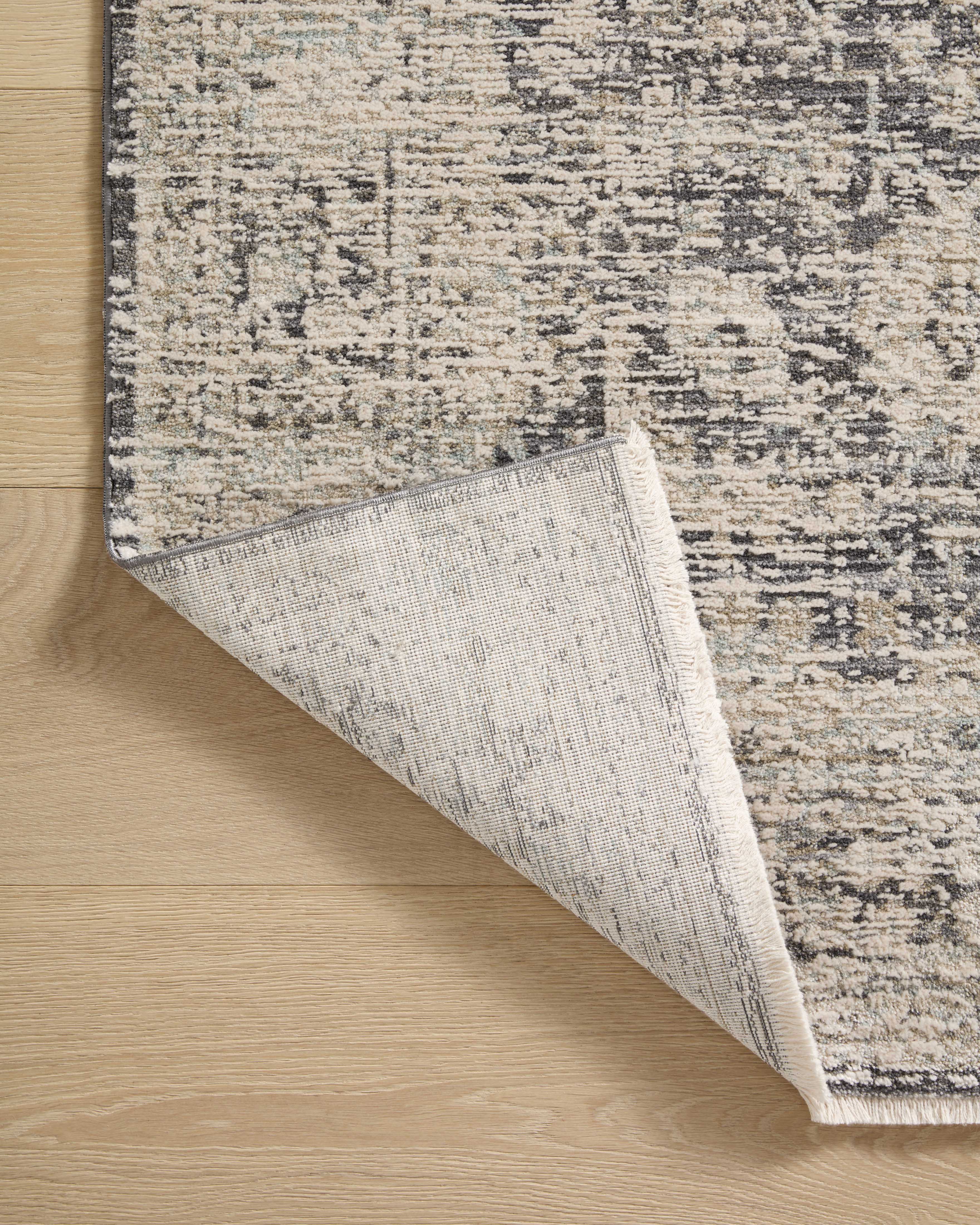Amber Lewis x Loloi Alie Charcoal / Beige 0-patterned rugs Loloi