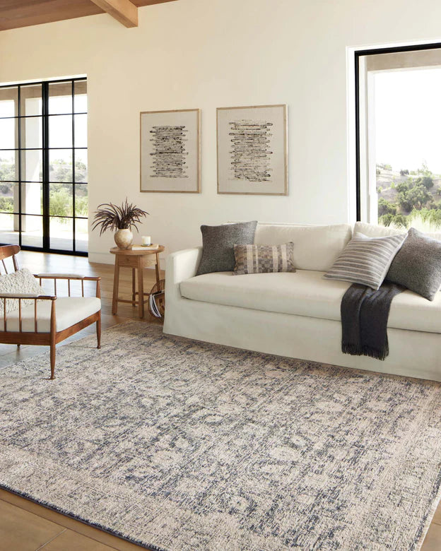 Amber Lewis x Loloi Alie Sky / Stone 0-patterned rugs Loloi