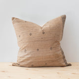 Mocha Tussar Pillow Cover - Rug & Weave