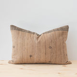 Mocha Tussar Pillow Cover - Rug & Weave