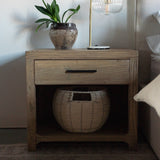 Rue Reclaimed Nightstand 5-VINTAGE -table Hauer Market