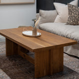 Erie Coffee Table - Dark Smoked Oak 4 - a - FURNITURE - coffee table - rectangle Four Hands