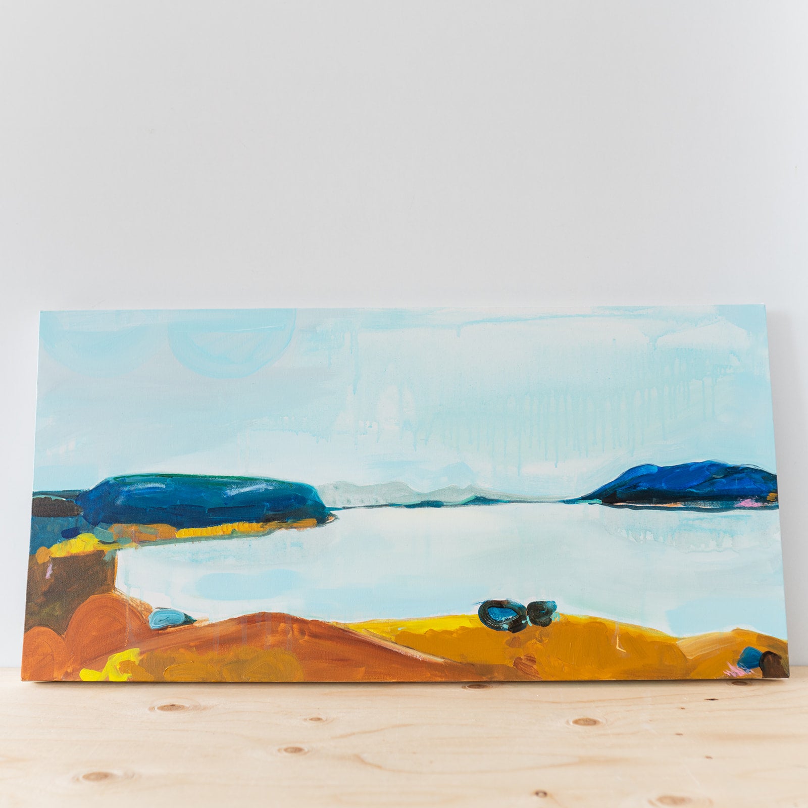 OVERSTOCK - "St. Kilda" by Frances Hahn ARTWORK - in store Frances Hahn