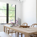 Gus* Modern Plank Dining Bench - Rug & Weave