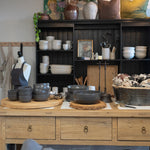 FLOOR MODEL - Sawyer Reclaimed Wood Island with Marble inserts FURNITURE - floor model Hauer Market