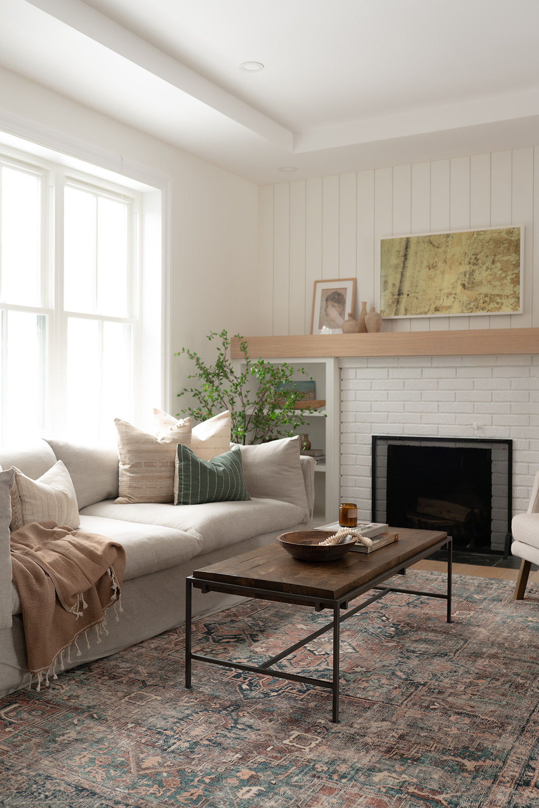 Loloi Margot Terracotta/Lagoon Rug 0-RUGS - patterned Loloi