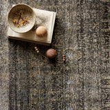 Loloi Amara Charcoal / Lagoon Rug 1-RUGS - patterned Loloi
