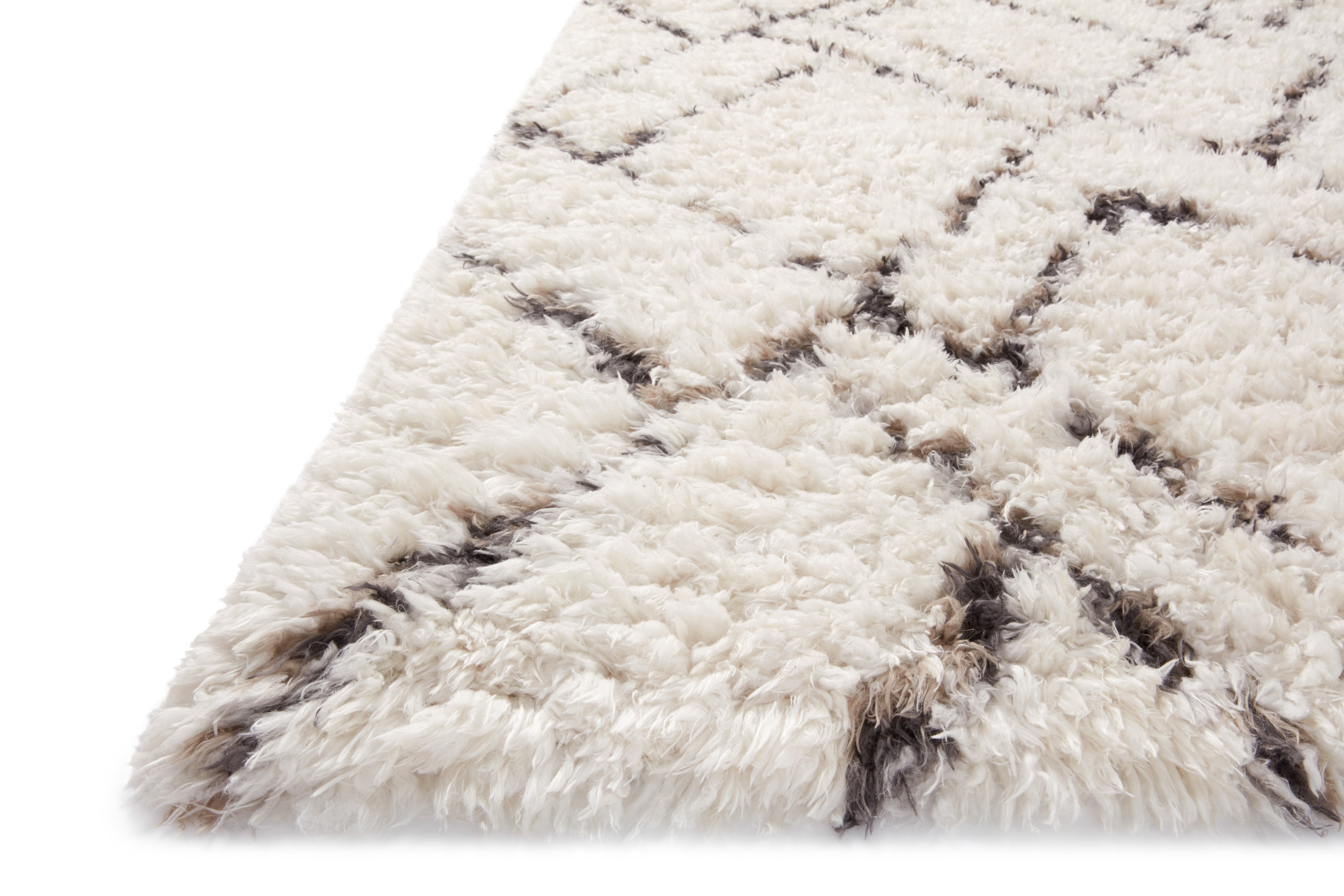 Angela Rose x Loloi Amira Ivory / Bark Rug 0-RUGS-patterned Loloi