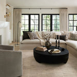 Loloi Arden Natural / Pebble Rug 0-RUGS-patterned Loloi