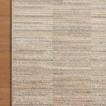 Loloi Arden Natural / Pebble Rug 0-RUGS-patterned Loloi