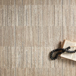 Loloi Arden Natural / Pebble Rug 0-RUGS-patterned Loloi