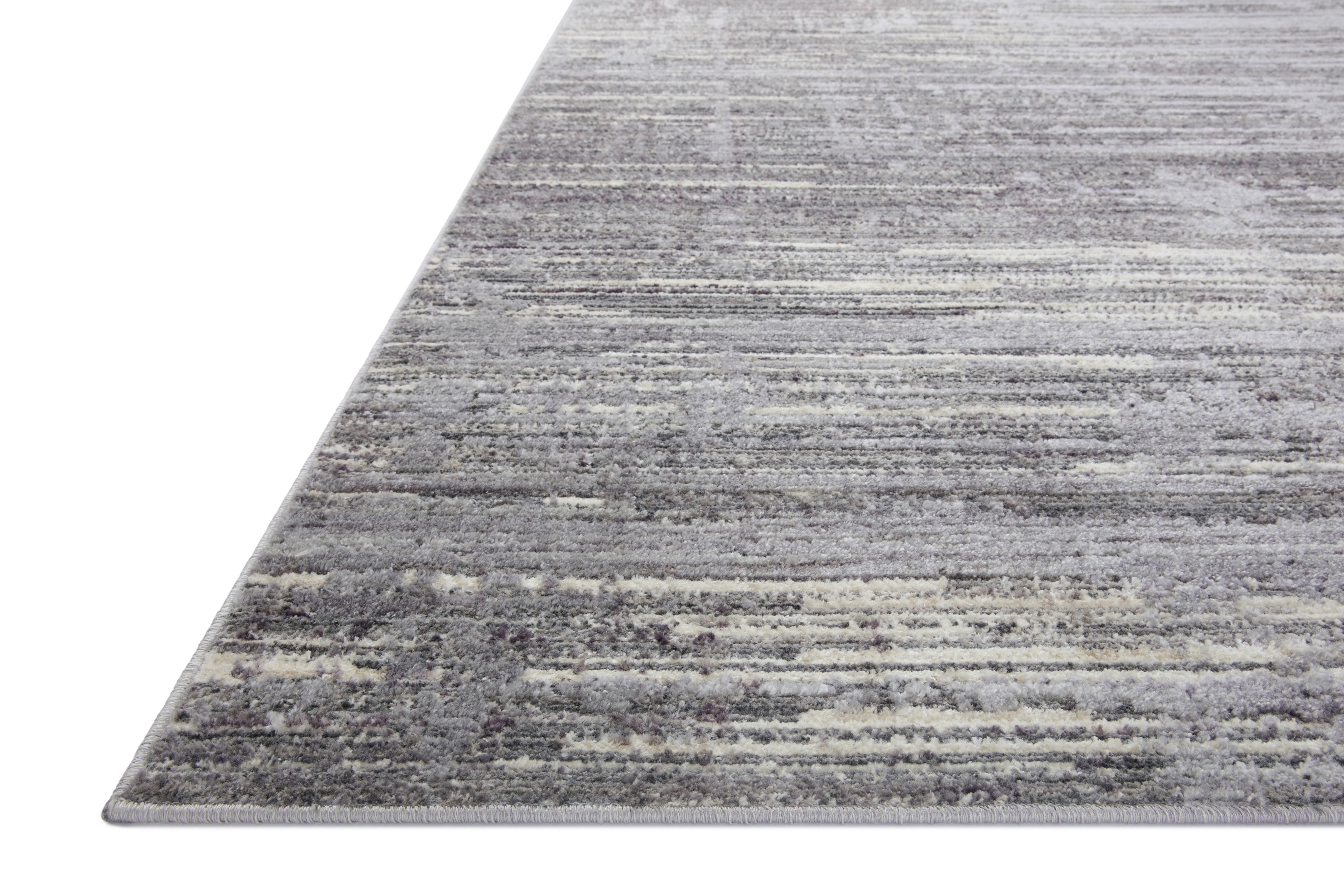 Loloi Arden Grey / Ivory Rug 0-RUGS-patterned Loloi