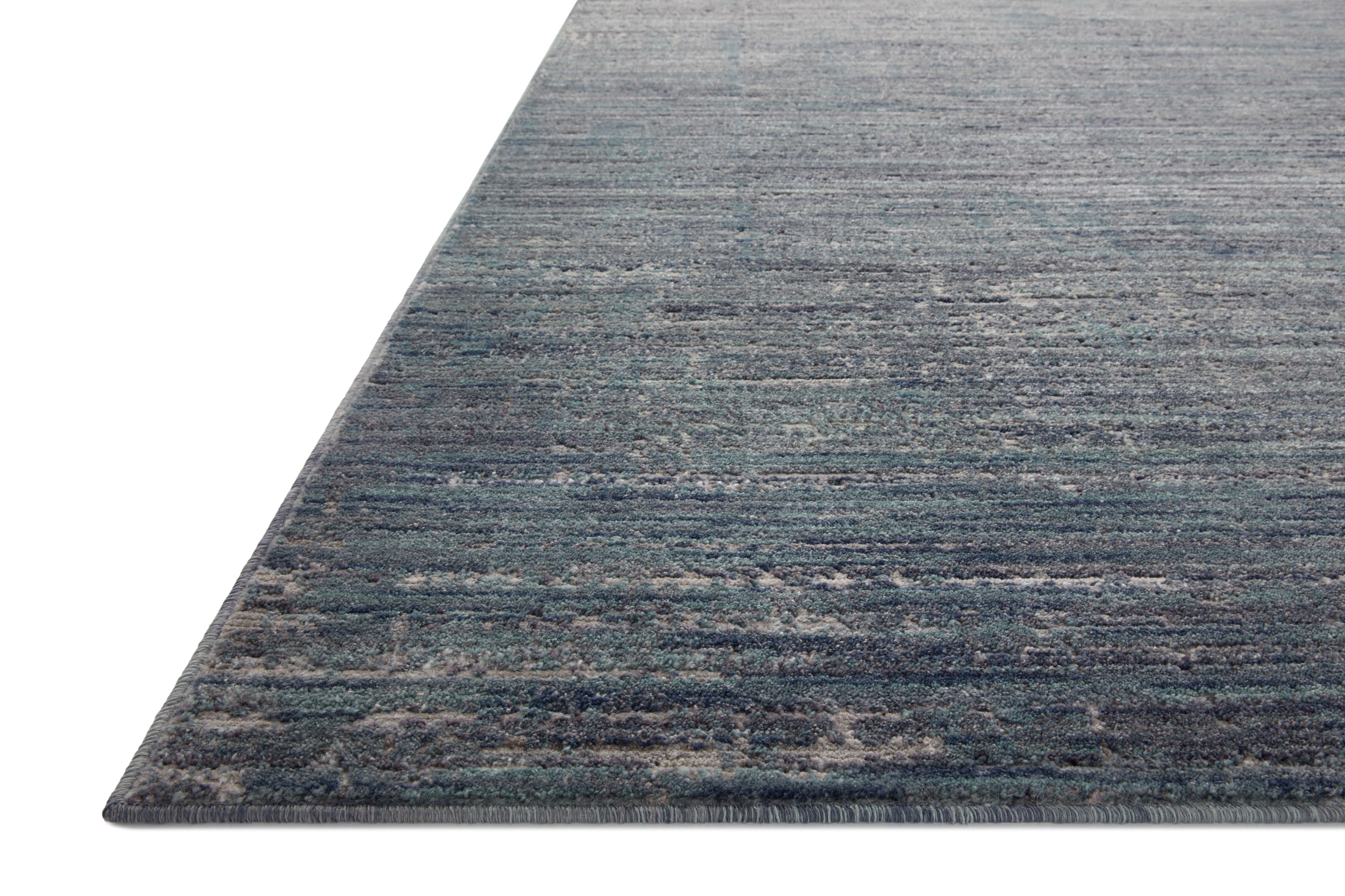 Loloi Arden Ocean / Grey Rug 0-RUGS-patterned Loloi