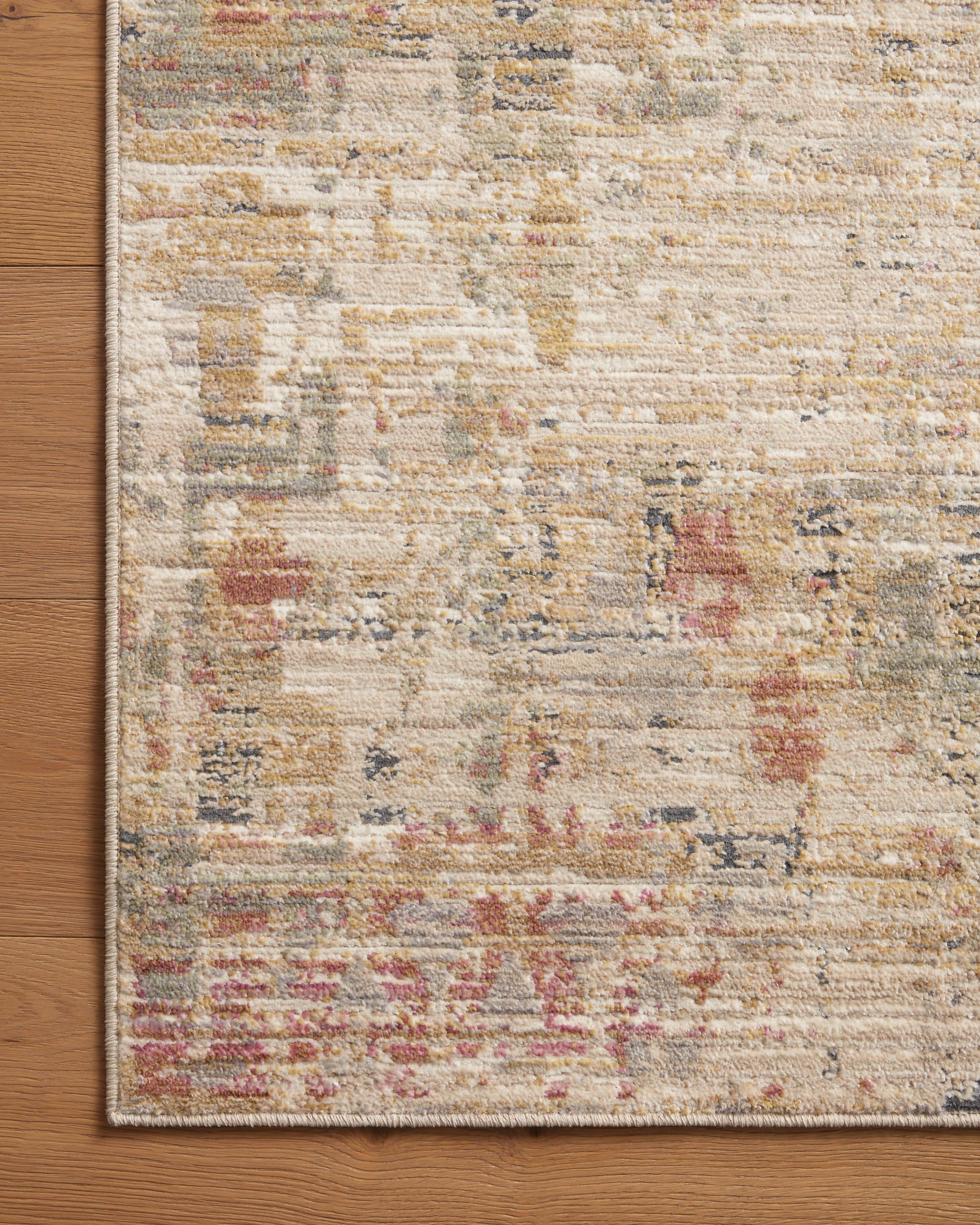 Loloi Arden Sand / Multi Rug 0-RUGS-patterned Loloi