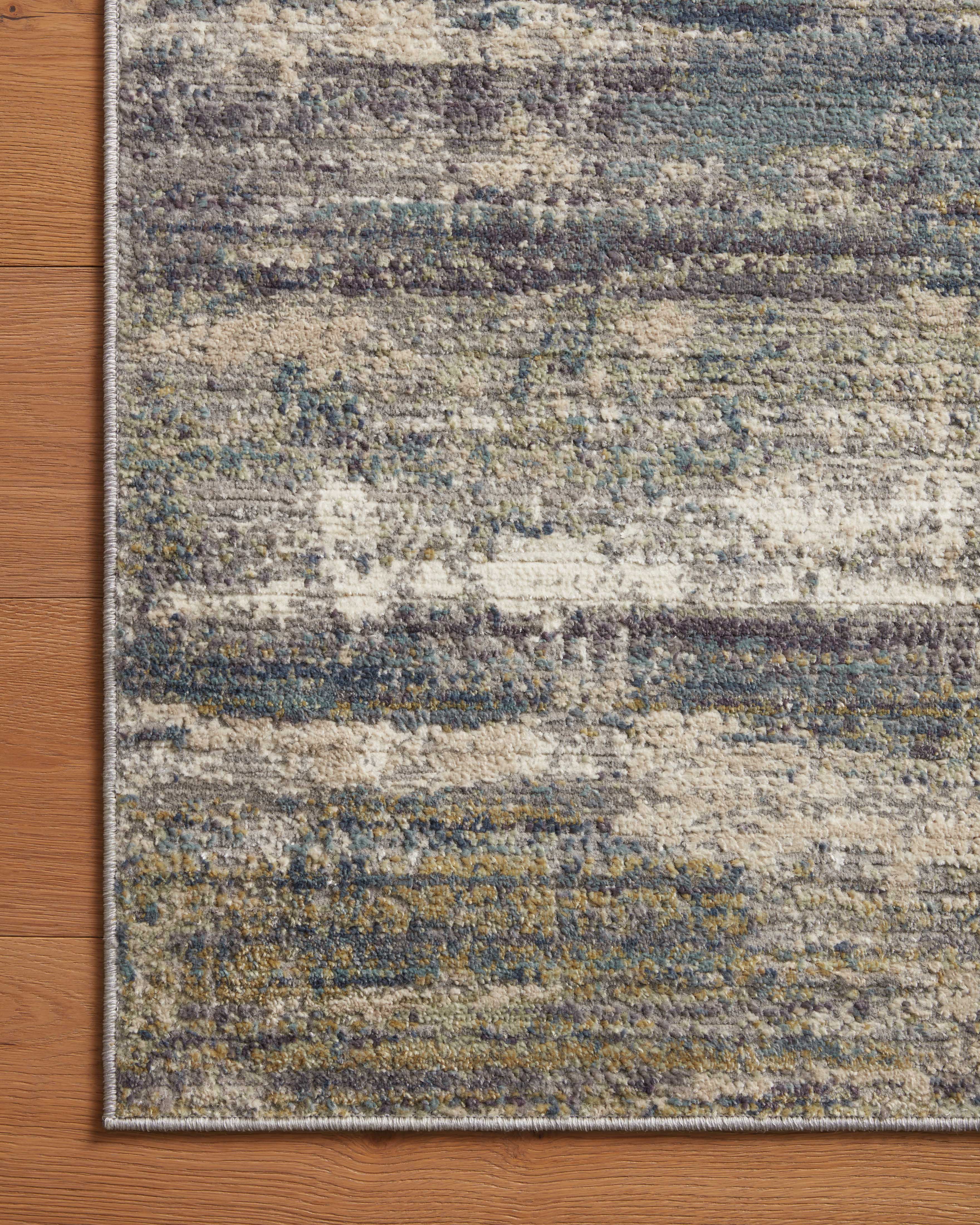 Loloi Arden Granite / Ocean Rug 0-RUGS-patterned Loloi