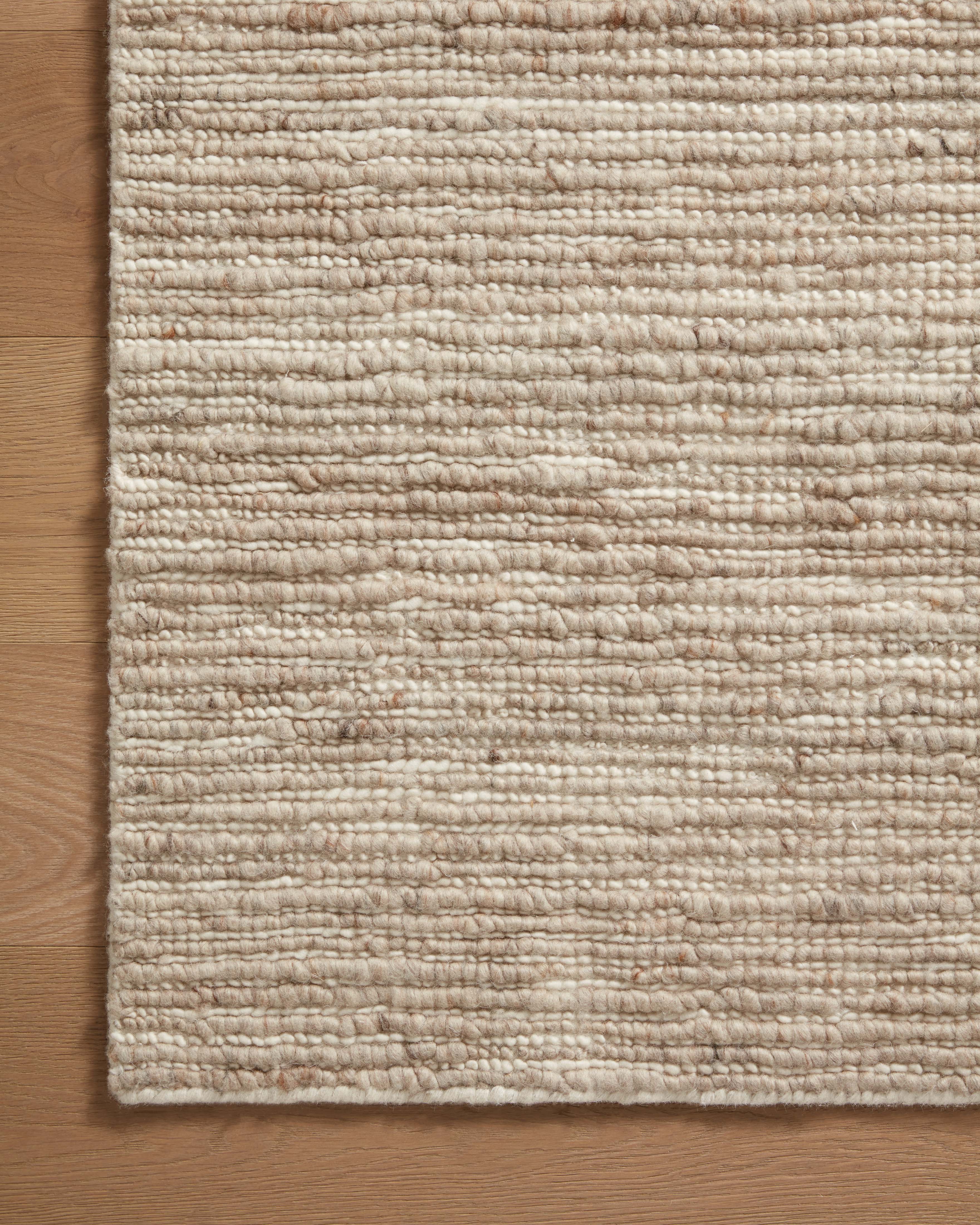Magnolia Home by Joanna Gaines x Loloi Ava Natural / Ivory Rug 0-RUGS - wool Loloi