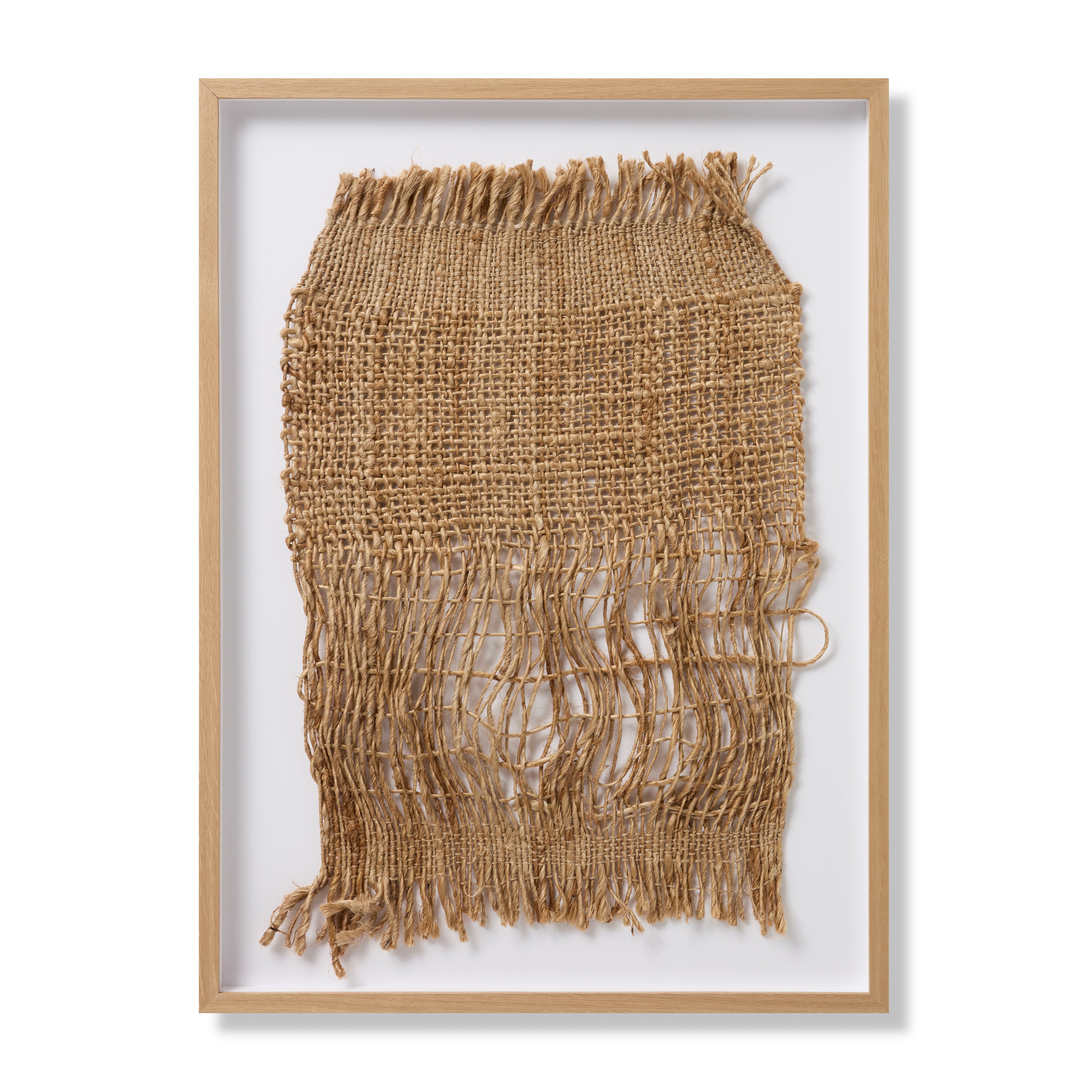 Loloi Thatch Framed Art - Rug & Weave