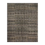 Loloi Amara Charcoal / Lagoon Rug 1-RUGS - patterned Loloi