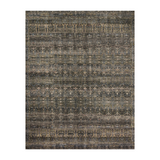 Loloi Amara Charcoal / Lagoon Rug 1-RUGS - patterned Loloi