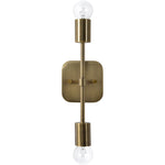 Anna Brass Wall Sconce - Rug & Weave