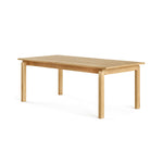 Gus* Modern Annex Extendable Dining Table 9 - b - FURNITURE - dining table - rectangle Gus White Oak