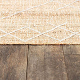 Argan Kabara Natural patterned rugs Momeni