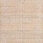 Argan Kabara Natural patterned rugs Momeni 2'3" x 8'0"