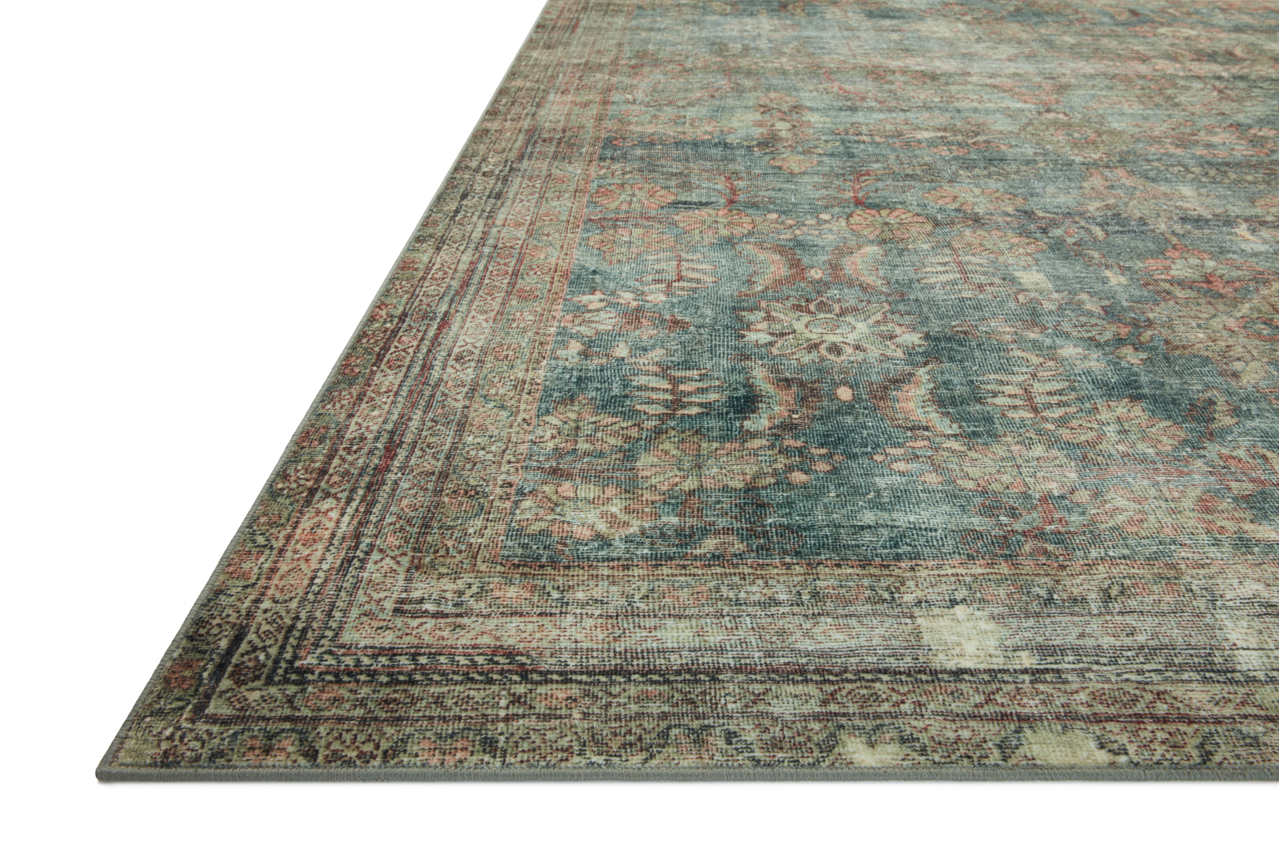 Magnolia Home by Joanna Gaines x Loloi Banks Ocean / Spice Rug 1 - RUGS - patterned Loloi