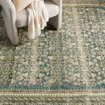 Magnolia Home by Joanna Gaines x Loloi Banks Denim / Clay Rug 1 - RUGS - patterned Loloi