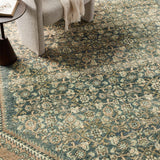Magnolia Home by Joanna Gaines x Loloi Banks Denim / Clay Rug 1 - RUGS - patterned Loloi